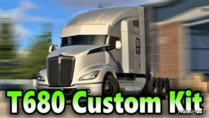 ATS Kenworth Part Mod: T680 Custom KIT 1.49 (Featured)