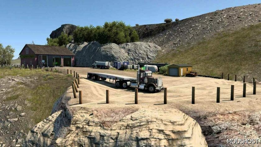 ATS Map Mod: Lakeview Mountain Yard 1.49 (Featured)