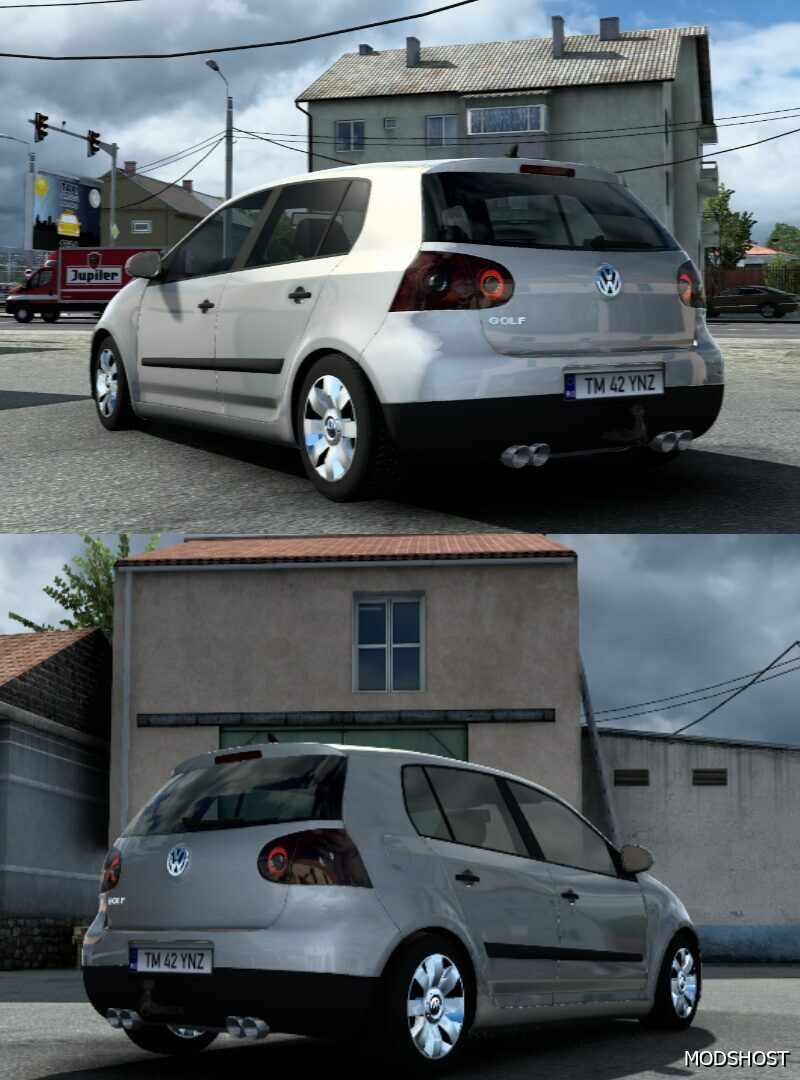 ETS2 Volkswagen Car Mod: Golf MK5 2008 2.0TDI (Featured)