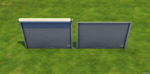 Sims 4 Object Mod: Full-Size Garage Doors from City Living Update (Featured)