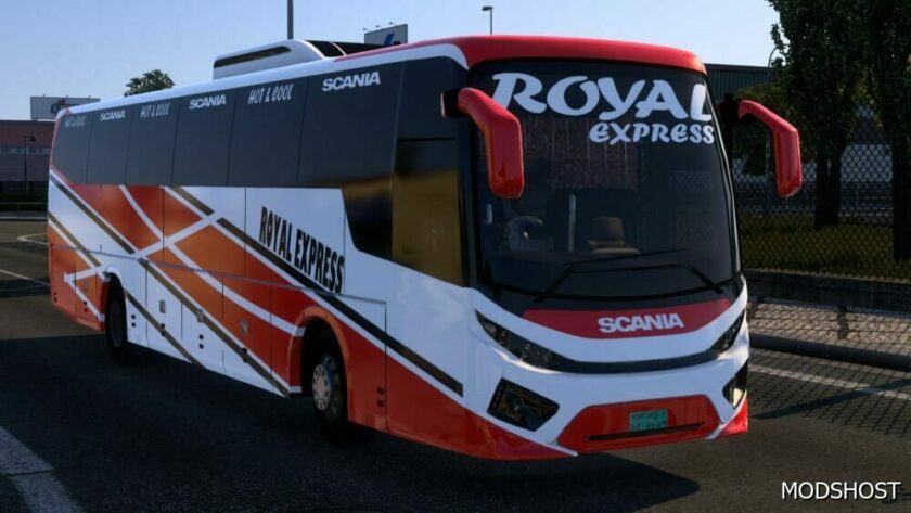 ETS2 Scania Bus Mod: K410IB 6×2 1.49 (Featured)