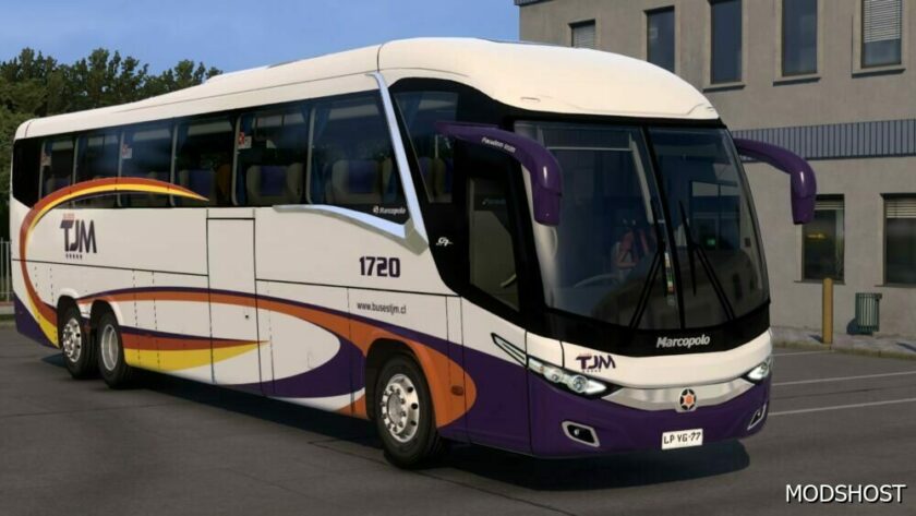 ETS2 Bus Mod: Marcopolo Paradiso NEW G7 1200 V3.0 (Featured)