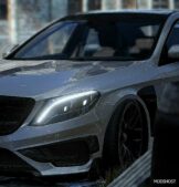 BeamNG Mercedes-Benz Car Mod: Mercedes Benz S-Class W222 Modded 0.31 (Featured)