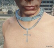 GTA 5 Player Mod: Rich Chain with Diamonds for MP Male (Featured)