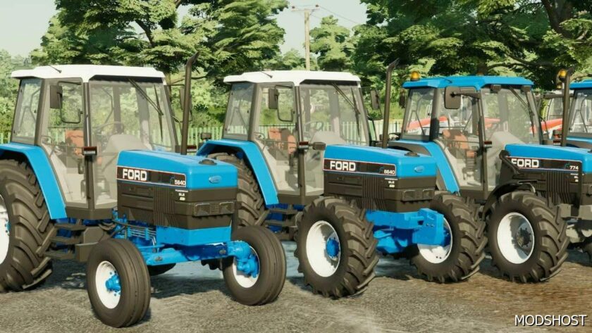 FS22 NEW Holland Tractor Mod: Ford 40 Series 4 Cylinder Pack V1.4 (Featured)