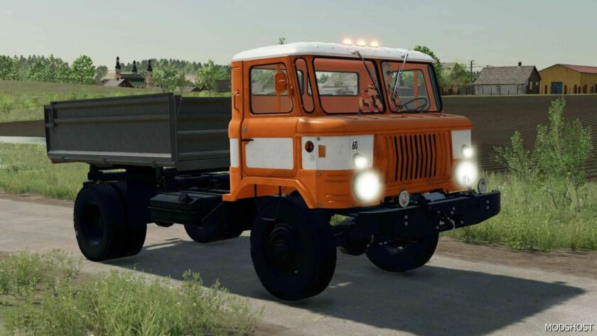 FS22 Mod: GAZ-66 Dump Truck V1.0.1 (Featured)