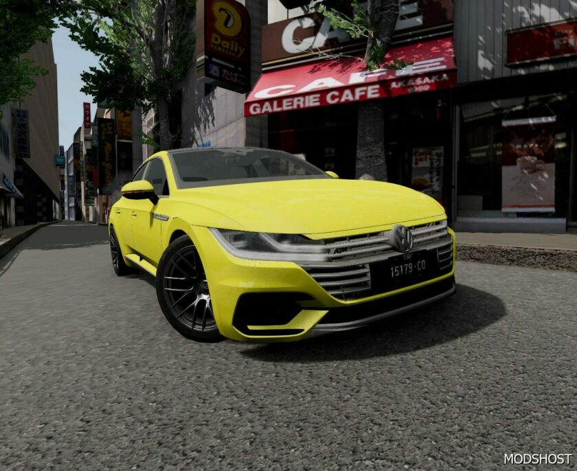 BeamNG Volkswagen Car Mod: Arteon 2018 0.31 (Featured)