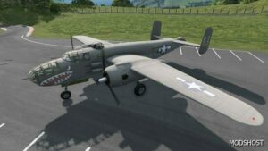 BeamNG Plane Mod: B25 Mitchell V7.1 0.31 (Featured)