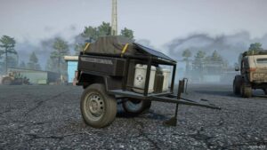 SnowRunner Mod: Scout Trailer V0.0.1 (Featured)