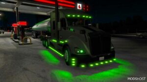 ATS Kenworth Truck Mod: T680 The General V1.8 (Featured)