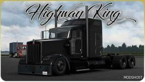 ATS Kenworth Truck Mod: Highway King W900 V1.1 1.49 (Featured)