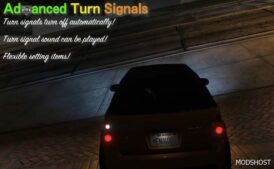 GTA 5 Script Mod: Advanced Turn Signals (Featured)