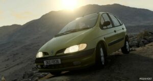 BeamNG Car Mod: Renault Megane Scénic 1996 (modland mod) 0.31 (Image #3)