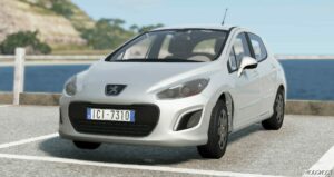 BeamNG Car Mod: Peugeot 308 (from modland) 0.31 (Featured)