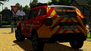 FS22 Car Mod: Dacia Duster Gendarmerie V1.1 (Image #4)