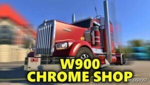 ATS Kenworth Part Mod: W900L Chrome Shop V1.4.1 1.49 (Image #5)