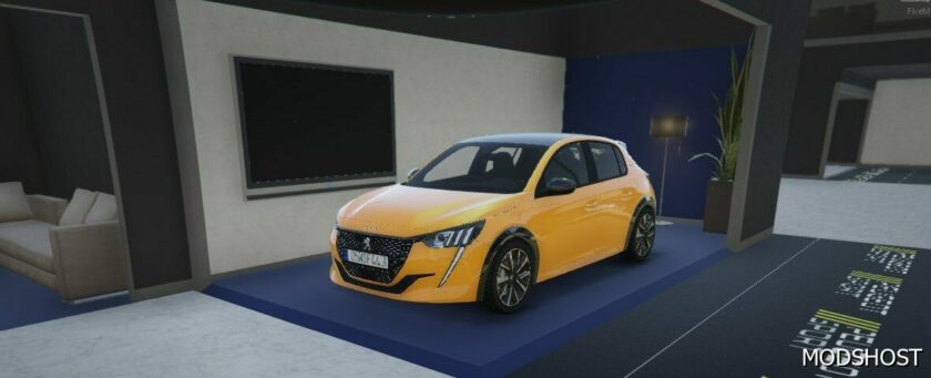 GTA 5 Vehicle Mod: Peugeot 208 Gtline 1.5HDI 2020 Add-On V Final (Featured)