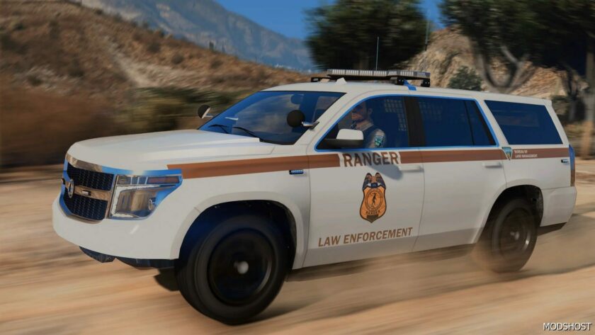 GTA 5 Vehicle Mod: BLM – Bureau of Land Management Declasse Alamo (Featured)