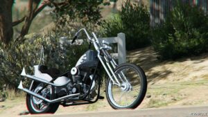 GTA 5 Vehicle Mod: Harley Davision Custom 2 Add-On / Fivem / Livery V1.01 (Image #2)