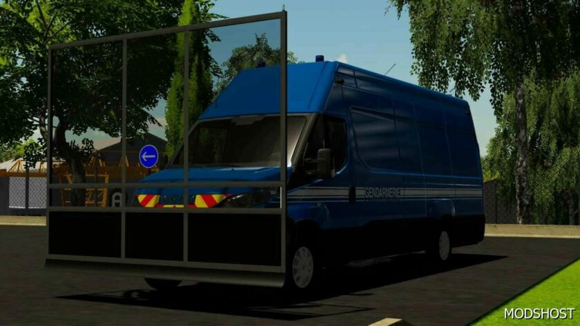 FS22 Iveco Vehicle Mod: Daily Gendarmerie (Featured)