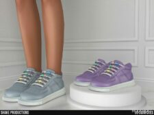 Sims 4 Kid Shoes Mod: Sneakers (Children) – S012415 (Featured)