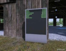 FS22 Mod: Digital Display V1.0.0.6 (Featured)