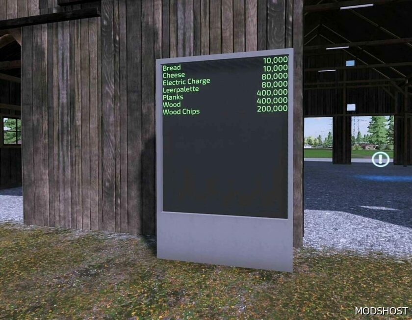 FS22 Mod: Digital Display V1.0.0.6 (Featured)