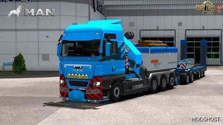 ETS2 MAN Truck Mod: TGX 2010 V5.8.4 (Featured)