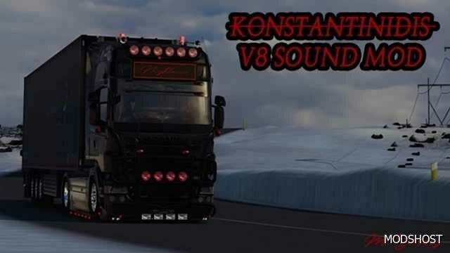 ETS2 Mod: Konstantinidis V8 Sound Mod (Featured)