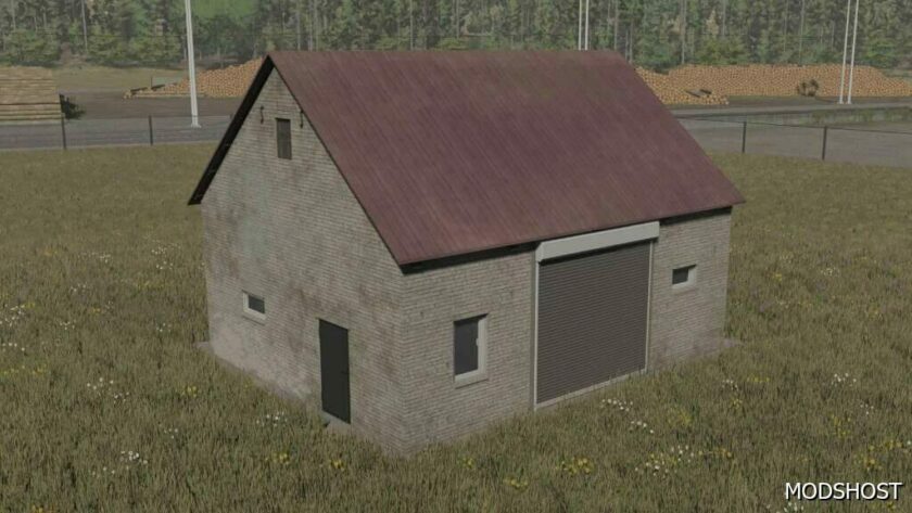 FS22 Placeable Mod: Building Farm SET V1.0.0.1 (Featured)