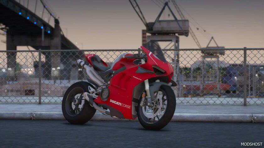 GTA 5 Vehicle Mod: 2019 Ducati Panigale V4R Add-On | Tuning | Fivem V1.4 Final (Featured)