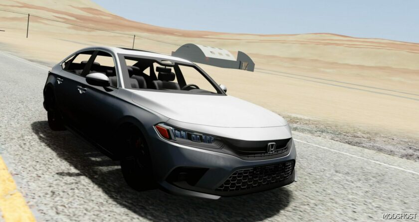 BeamNG Honda Car Mod: Civic Touring 2022 V0.1 0.31 (Featured)