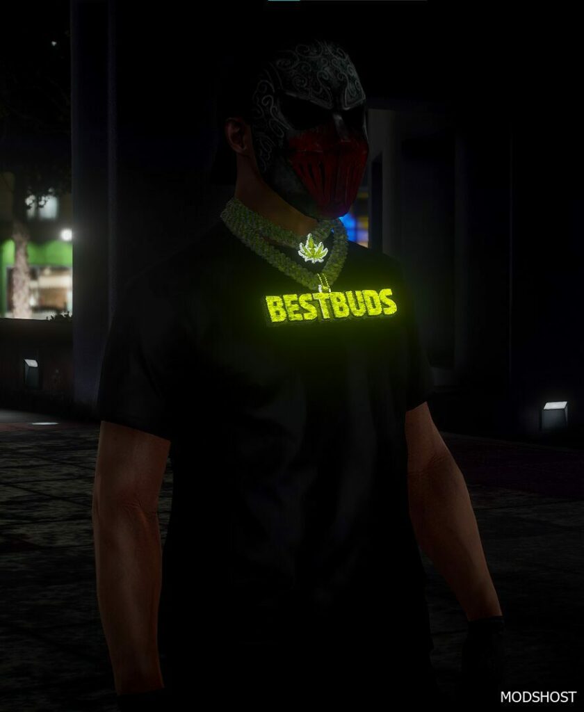 GTA 5 Player Mod: Bestbuds Chain for MP Male (Featured)