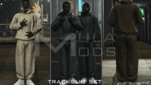 GTA 5 Player Mod: Tracksuit SET for MP Male (Image #2)