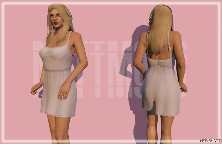 GTA 5 Player Mod: Dress for MP Female (Featured)