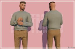 GTA 5 Player Mod: Long Sleeve Sweatshirt for MP Male (Featured)