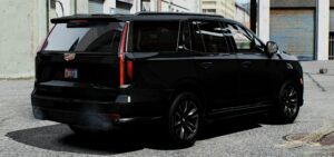 GTA 5 Vehicle Mod: 2021 Cadillac Escalade Sport Platinum Edition (Image #2)