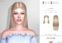 Sims 4 Mod: Lubov – Hairstyle (Featured)