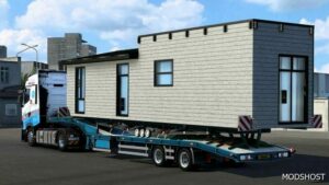 ETS2 Mod: European Caravan Transport Trailer V3.0 (Image #2)