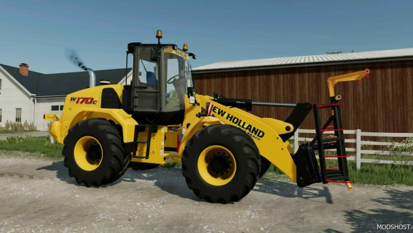 FS22 NEW Holland Forklift Mod: W170C (Featured)