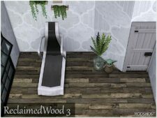 Sims 4 Object Mod: Reclaimed Wood Floor (Image #4)