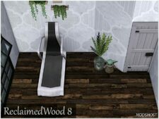 Sims 4 Object Mod: Reclaimed Wood Floor (Image #9)