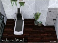 Sims 4 Object Mod: Reclaimed Wood Floor (Image #12)