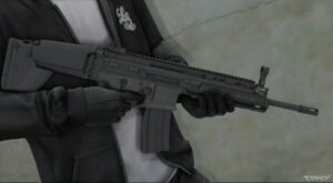 GTA 5 Weapon Mod: MW2 2022 TAQ-56 Animated (Featured)