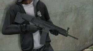 GTA 5 Weapon Mod: MW2 2022 TAQ-56 Animated (Image #3)