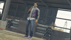 GTA 5 Player Mod: Johnny GAT from Saints ROW 3 Remastered (HD Model) Add-On PED V1.2.0.1 (Image #5)