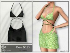 Sims 4 Female Clothes Mod: Sl_Dress_83 (Featured)