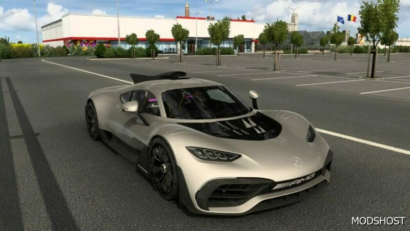 ETS2 Car Mod: 2021 Mercedes AMG ONE 1.49 (Featured)