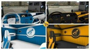 ETS2 MAN Mod: Insanux MAN 2020 Interior V1.2 1.49 (Featured)