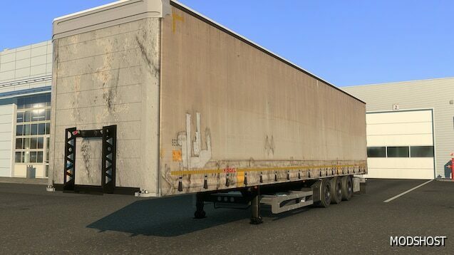 ETS2 Kogel Mod: Realistic Skin Pack for Kogel Trailers Cargo/Mega (Featured)